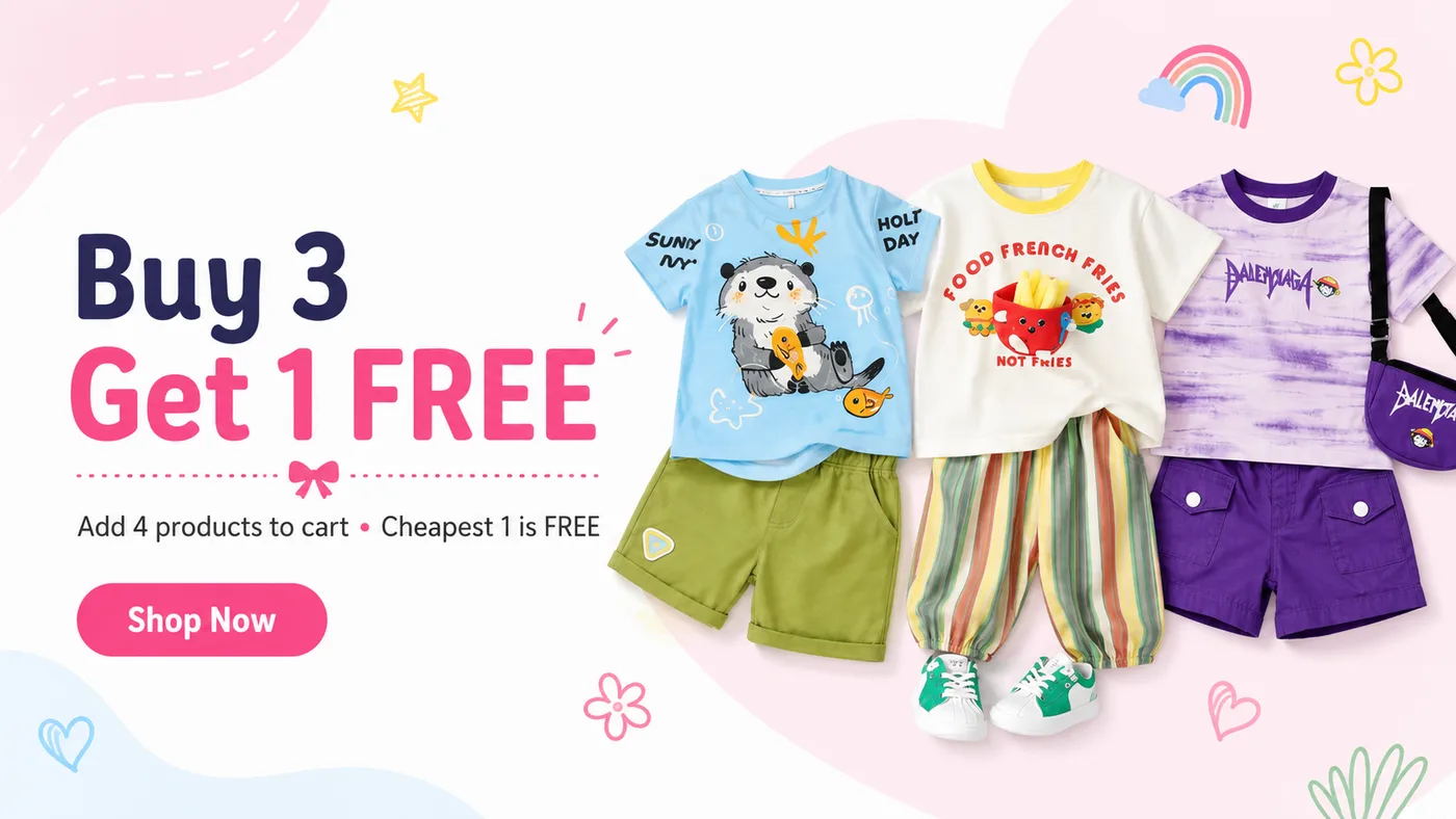 Buy 3 Get 1 Free