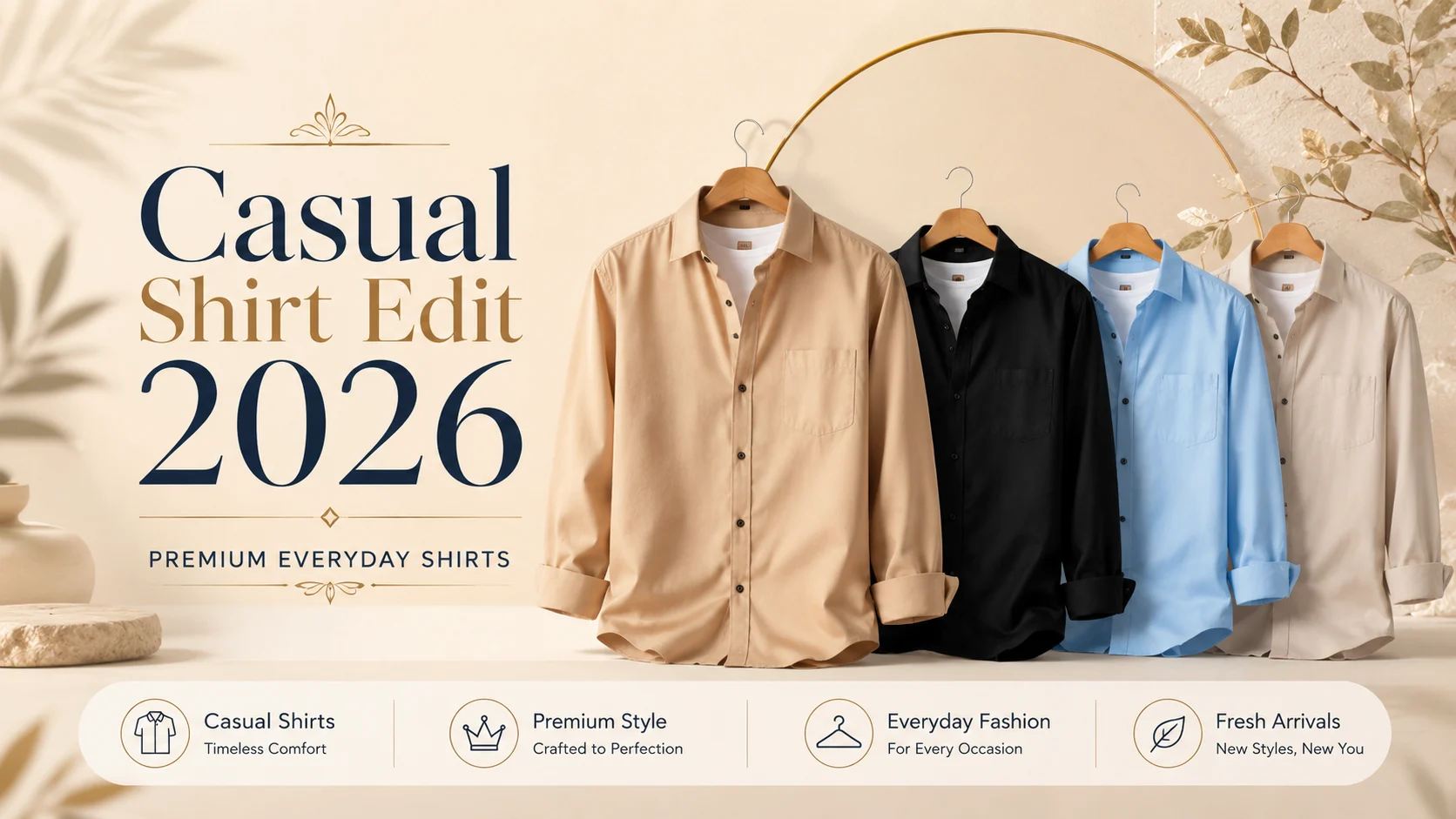 Casual Shirt Edit 2026